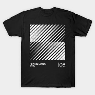 Shifty / Minimalist Graphic Artwork Fan Design T-Shirt